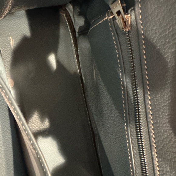 Hermes Blue Jean Birkin 30 handbag - immaculate - Picture 8 of 16